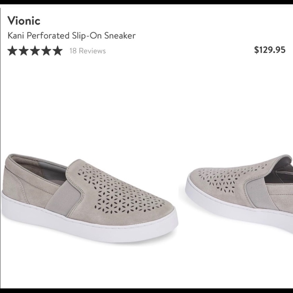 Vionic Kani Perforated slip-on sneakers